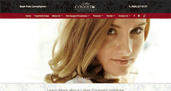 Desktop Screenshot of lakescosmetic.com