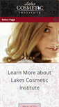 Mobile Screenshot of lakescosmetic.com
